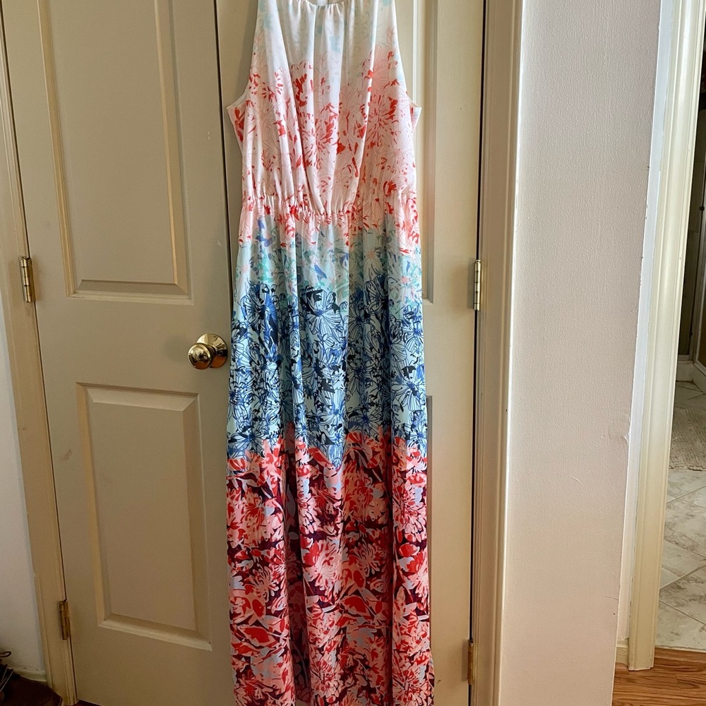 Beautiful floral maxi dress